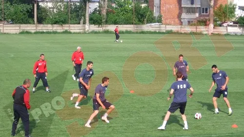 FOTO EXCLUSIV** Primul antrenament cu gândul la Ligă! Oțelul, campioană 100%