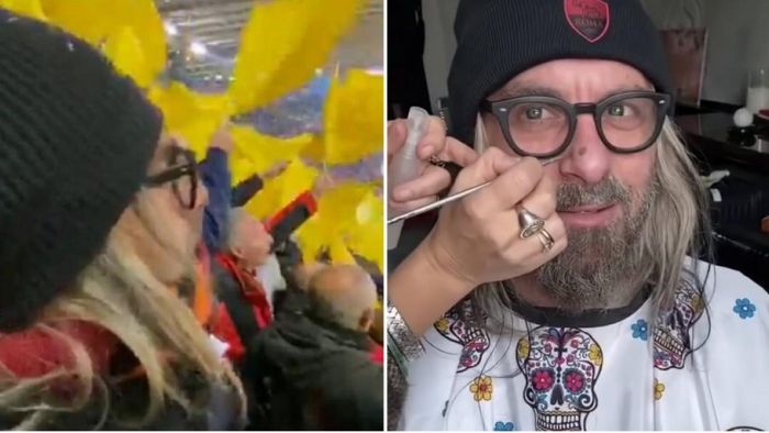 De Rossi s-a deghizat și a urmărit derby-ul cu Lazio alături de ultrașii Romei. Mesajul special al soției: "A fost fericit ca un copil" | VIDEO
