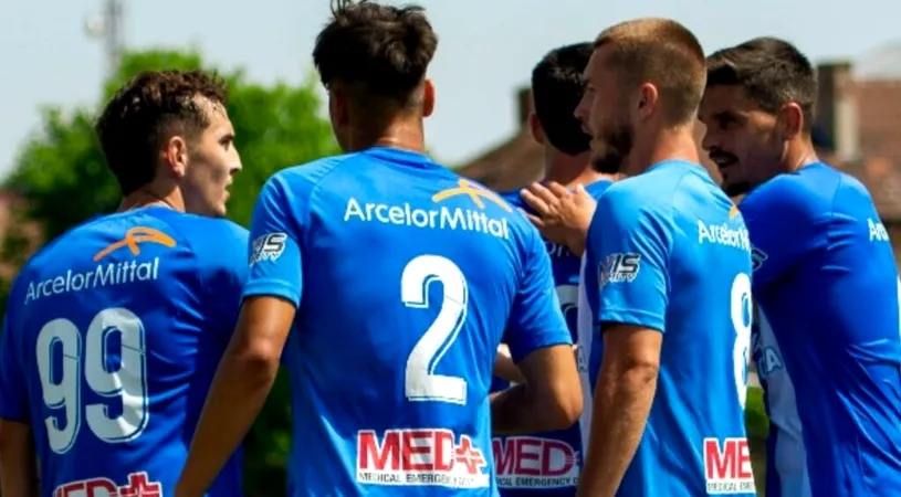 Corvinul Hunedoara a trecut de CSC Șelimbăr în ultimul amical al verii. Întâlnire spectaculoasă între adversarele din Liga 2