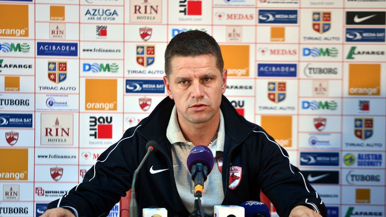 Stoican, înaintea partidei cu Chiajna: "Suntem motivați, suntem dornici, vreau să jucăm fără stres, fără presiune"