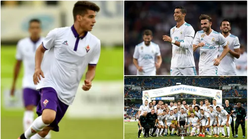 Ianis a jucat doar 24 de minute pe Bernabeu, dar tot a impresionat: „Toată lumea a văzut ce poate face. Fiul legendei are un picior drept magnific”. Real Madrid – Fiorentina s-a terminat 2-1, iar Ronaldo a marcat un nou gol fabulos. VIDEO