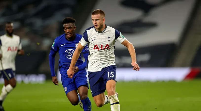 Moment comic în Anglia: Eric Dier a fugit de pe teren în timpul meciului ca să meargă la toaletă! Jose Mourinho, reacție fabuloasă: „Problema a fost că nu era vorba doar de pipi”