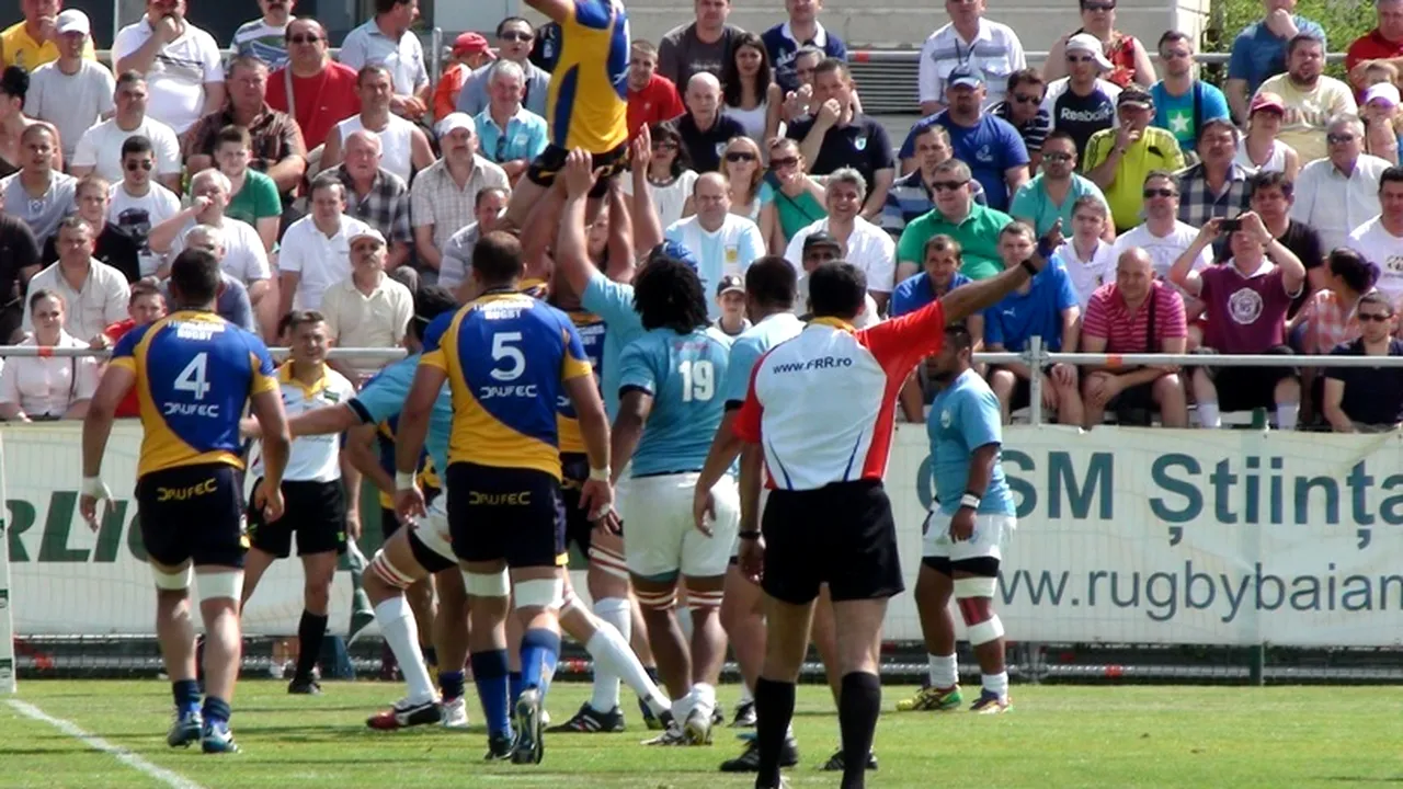 La Baia Mare s-a consemnat prima remiză din această ediție a SuperLigii de Rugby