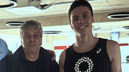 David Popovici, apariție neaşteptată alături de Mircea Lucescu: „Excelență"