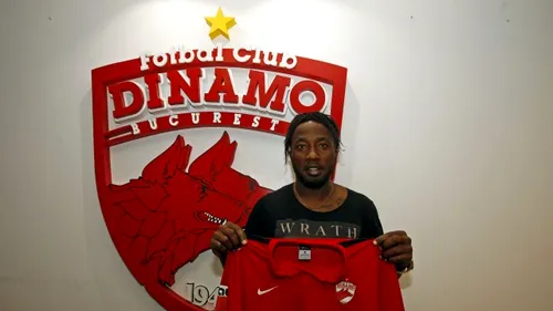 OFICIAL | Antonio Ghomsi a semnat cu Dinamo. Rednic e entuziasmat de noul transfer: 