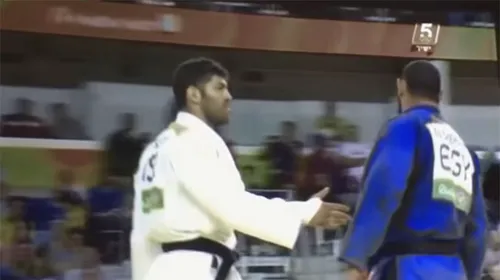 Luptătorul de judo care a refuzat să dea mâna cu un adversar la Jocurile Olimpice a fost exclus