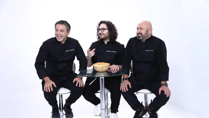 FOTO / Chef Cătălin Scărlătescu, despre noul sezon ”Chefi la cuțite”. ”Ceea ce vedeți acolo e 100% real”