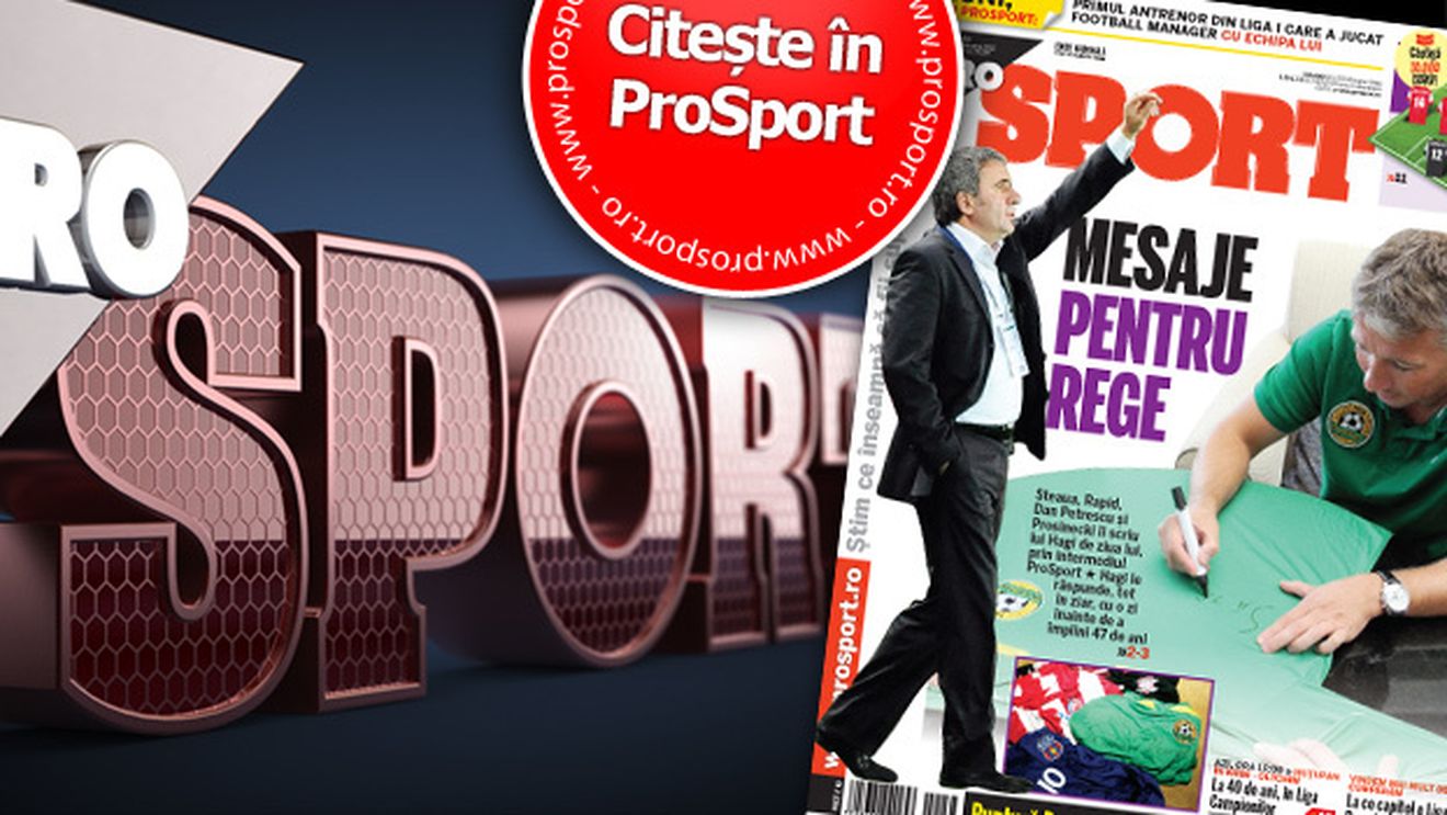 Fotbalul îi spune "La mulți ani" lui Hagi în ProSport!** Mesaje pe tricou și replica Regelui