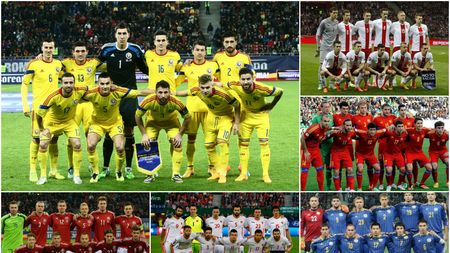 Totul despre adversarele României din grupa E a preliminariilor CM 2018. Cum s-au descurcat "tricolorii" împotriva viitorilor rivali la calificare. Statisticile care ne confirmă faptul că suntem favoriți la primul loc