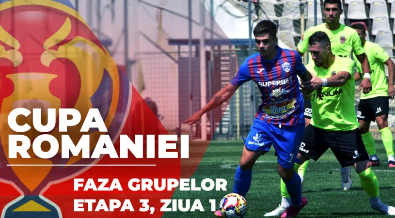 Cupa României, faza grupelor | CS Tunari și Gloria Buzău remizează la Buftea și părăsesc la braț competiția. U Craiova și FC Voluntari se califică în sferturi din Grupa D
