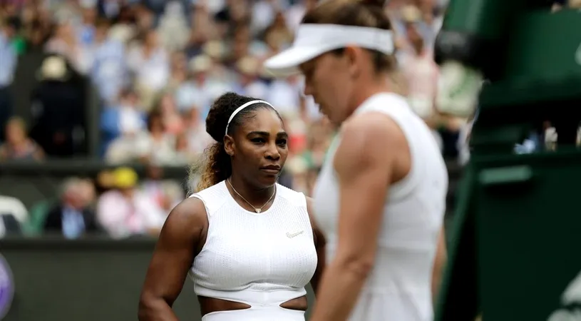 Gestul extrem făcut de Serena Williams după ce a fost învinsă de Simona Halep în finala de la Wimbledon. Astăzi sunt patru ani de la meciul perfect al româncei | SPECIAL