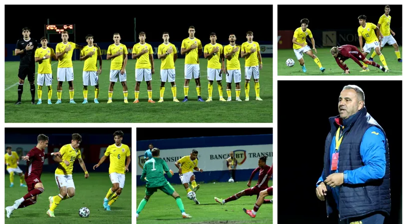 România U19 a terminat la egalitate meciul de la Buftea cu Letonia, din turneul de calificare pentru Campionatul European. Aflat la debut, selecționerul Alexandru Pelici a utilizat opt jucători convocați din Liga 2