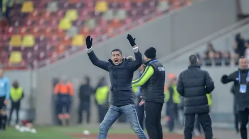 Ionel Dănciulescu îi va cuceri total pe fanii lui Dinamo. Ce a făcut oficialul în direct la TV. FOTO cu momentul
