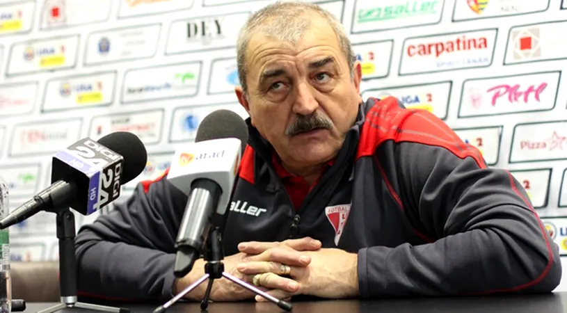 Ionuț Popa, la prima conferință după revenirea la Arad. 