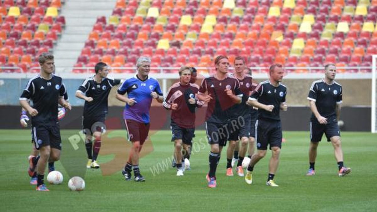 Danezii au făcut cunoștință cu National Arena:** "Suntem obișnuiți să jucăm cu mulți fani!" FOTO Antrenamentul oficial al celor de la Copenhaga