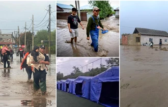 LIVE TEXT. Codul roşu de inundaţii, prelungit în Galaţi pană luni / Bilanţul dezastrului: 4 morţi, doi dispăruţi, sute de oameni evacuaţi, mii de case distruse