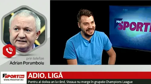 VIDEO | Porumboiu nu-și explică evoluția lui Papp: „Steaua a făcut niște greșeli impardonabile. Mai ales Paul” Ce crede despre o eventuală retragere a lui Becali de la Steaua