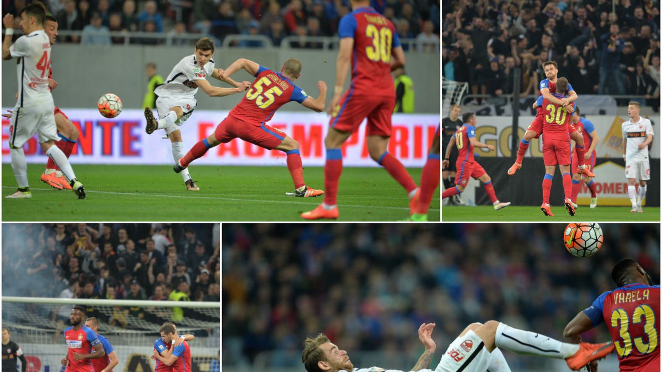 Șumudică likes this! Steaua - Dinamo 1-1, un rezultat favorabil Astrei. Reghe și Rednic au câștigat câte o repriză, însă punctul nu îi ajută