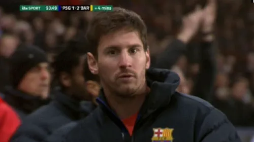 FOTO: O imagine cât o mie de cuvinte.** Messi s-a enervat când a văzut ce gol a primit Valdes! Vezi cum a reacționat!