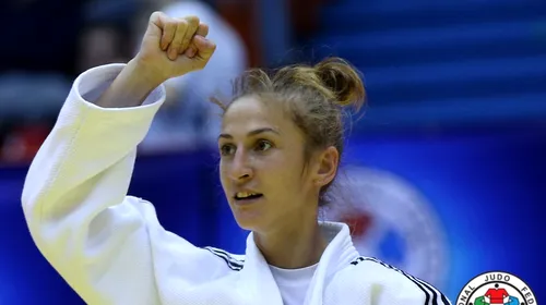 Monica Ungureanu, medalie de aur la Grand Prixul de judo de la Tbilisi