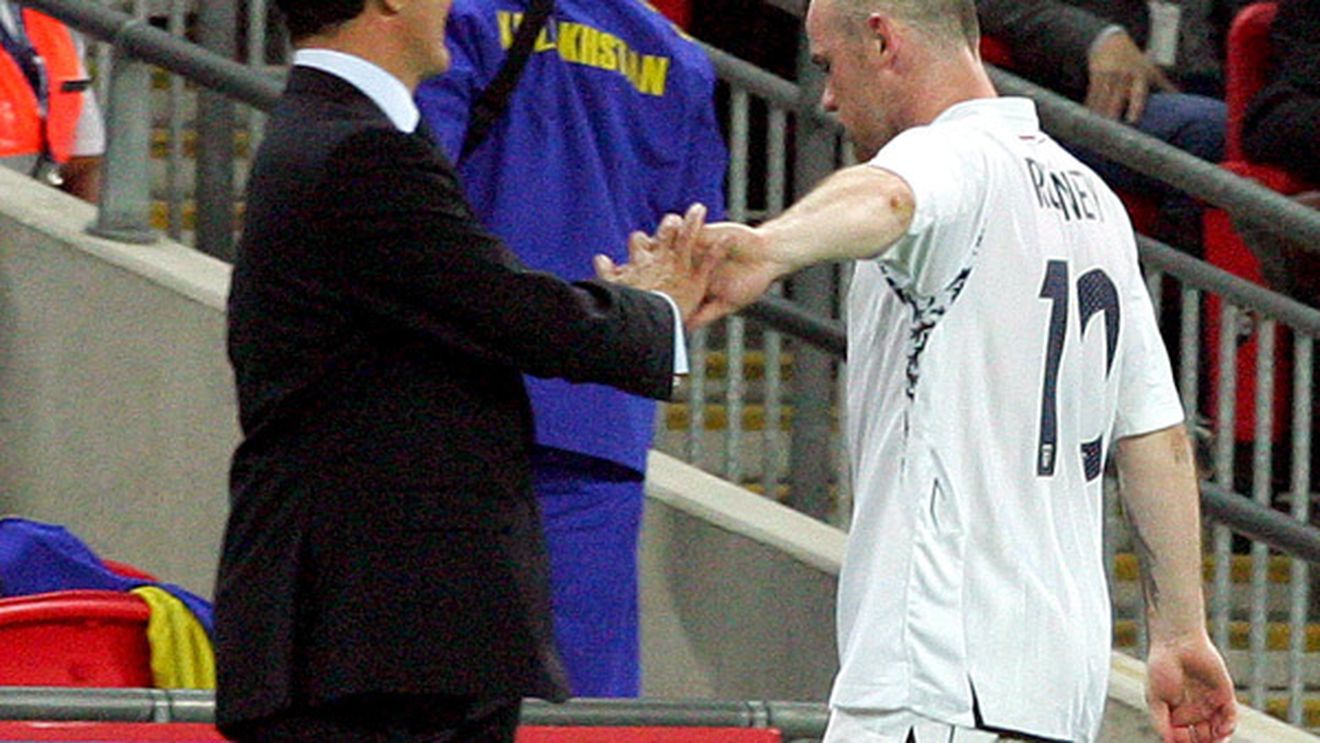 Capello: **"Rooney nu joacă precum Rooney"