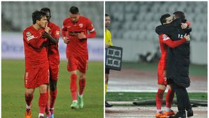 Meciul în care care unii s-au inspirat din alții. "U" Cluj - Dinamo 0-1. GALERIE FOTO