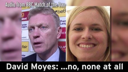 "Crezi că dacă ești femeie..." VIDEO | Reacție GROTESCĂ‚ a lui David Moyes după ultimul meci din Anglia. Ce i-a putut spune jurnalistei fostul manager al lui Manchester United. Credea că reportofonul fusese oprit