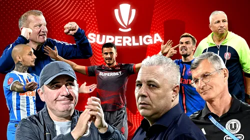 Superlativele ultimei etape din Superliga: cei doi antrenori care termină la egalitate Sezonul Regular, cu cele mai multe nominalizări!