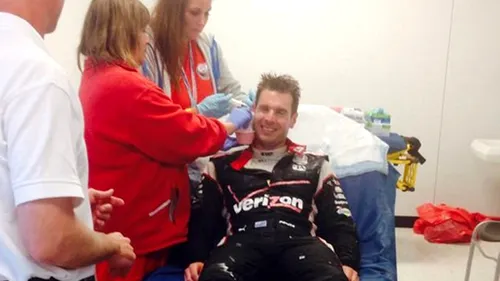 Will Power a dominat clar weekendul IndyCar. Juan Pablo Montoya a vrut să-și felicite coechipierul, dar l-a trimis de pe prima treaptă a podiumului direct la doctor