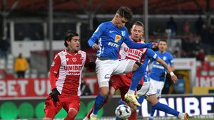 Dinamo - Farul Constanța 0-2. „Câinii” termină anul 2021 pe locul 15 în Liga 1 | VIDEO