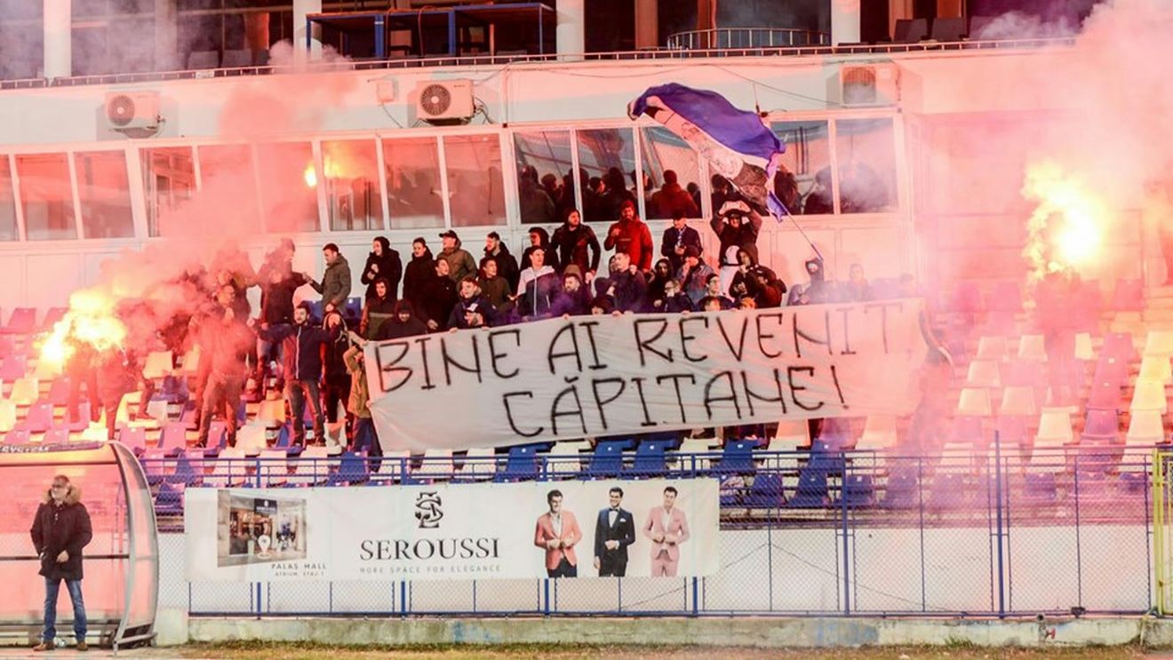 Antrenament cu artificii la Poli Iași! ”Bine ai revenit, căpitane!”. Președintele Ciprian Paraschiv și antrenorul Mircea Rednic, aclamați la scenă deschisă