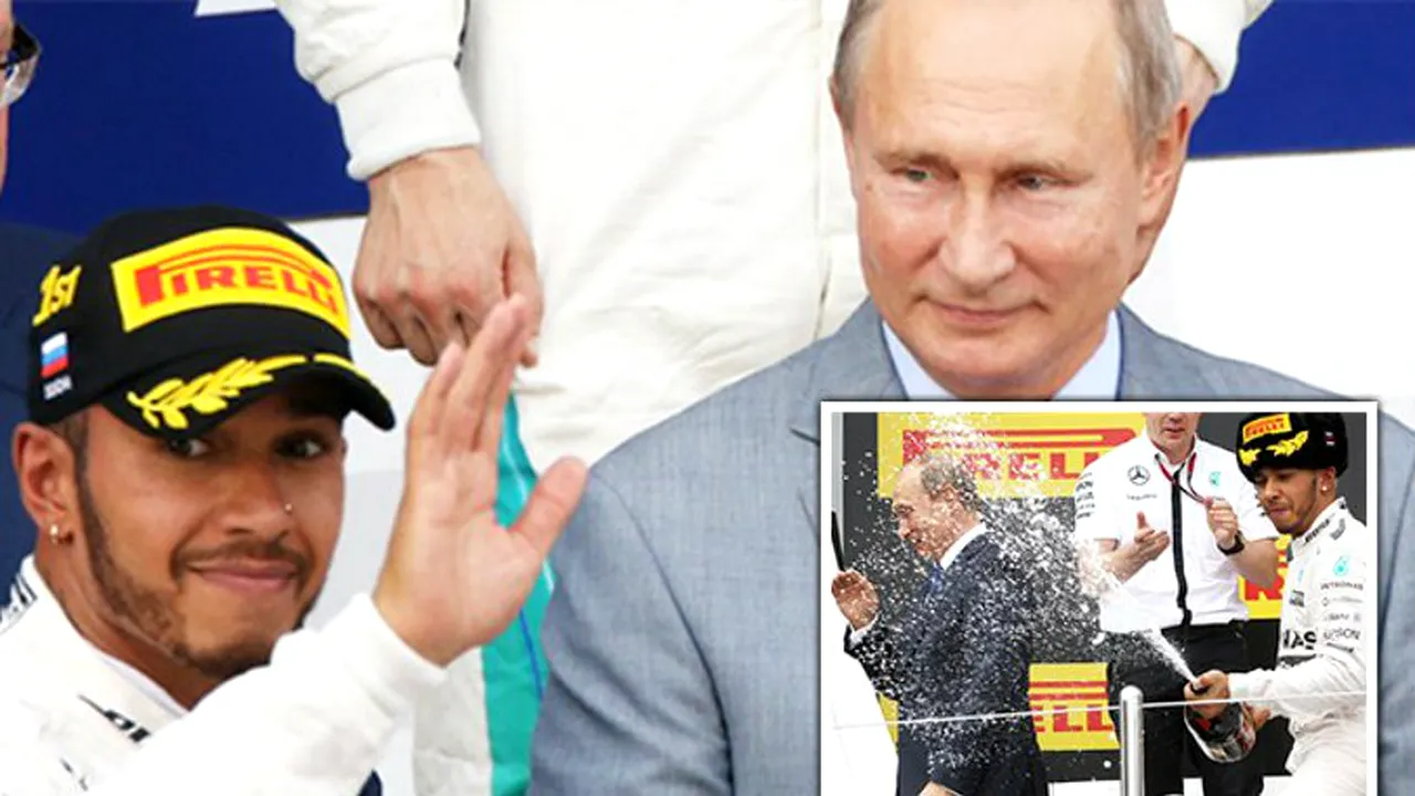 Putin l-a somat! Hamilton, pus în gardă de președintele Rusiei după ce a câștigat la Soci: 