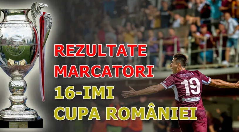 FCSB s-a chinuit pentru o victorie la limită cu Unirea Alba Iulia. Rapid, învinsă în Giulești de echipa stelistului Erik Lincar. Gazul evită la lovituri de departajare umilința cu Rădăuțiul.** Cele 16 echipe calificate în optimi