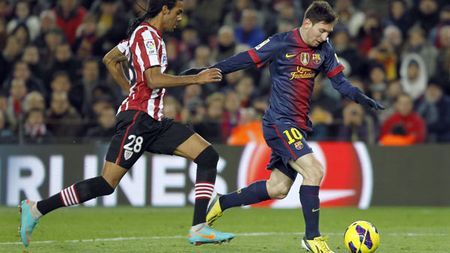 Messi, încă un record: 5 meciuri la rând cu "dublă"!** Barcelona - Athletic Bilbao 5-1! Recordul catalanilor