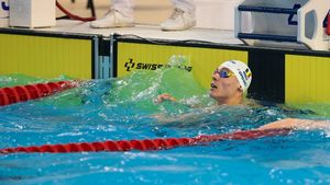 David Popovici a mai cucerit o medalie la Campionatele Europene U23! Ce timp a scos în cursa de 50 de metri liber