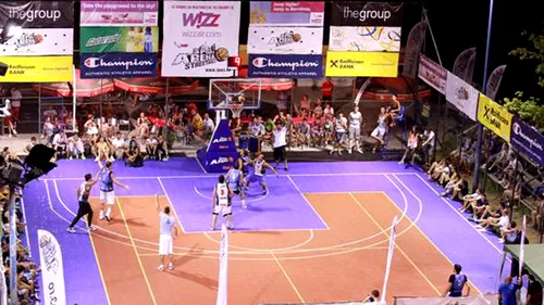 Wizz Air Sport Arena Streetball la final: Din Rahova, direct la Praga! 