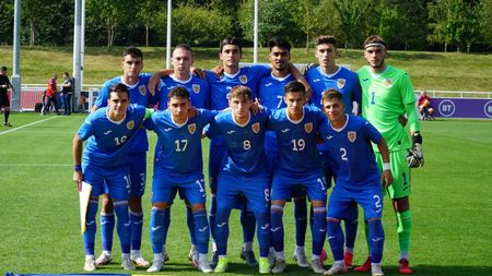 Anglia U20 - România U20 6-1. Tricolorii lui Bogdan Lobonț au fost umiliți