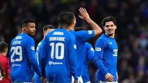 Nota lui Ianis Hagi, după prima repriză de vis din Rangers - Ross County 3-0, în care a dat două goluri