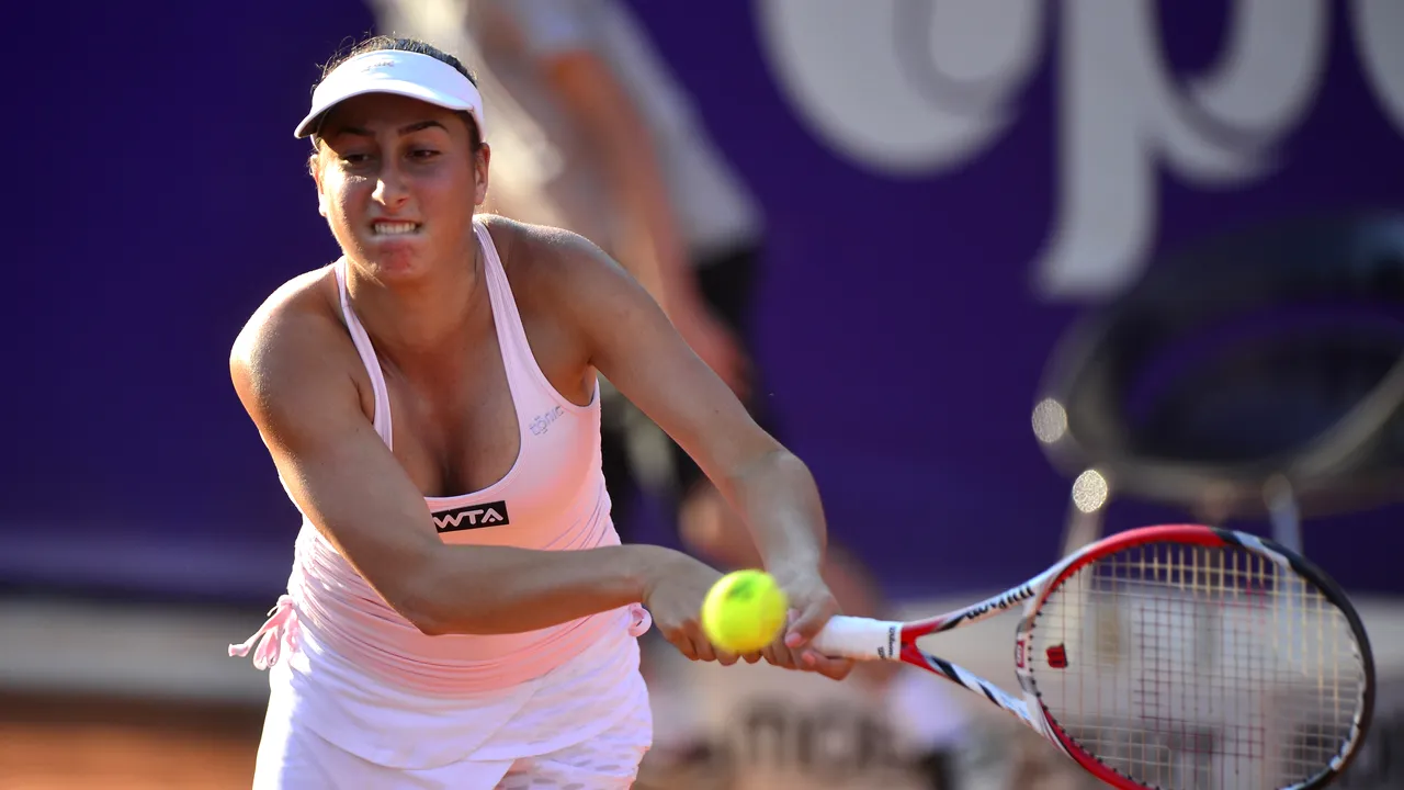 Cristina Dinu, eliminată în optimile turneului de tenis ITF de la Croissy-Beaubourg, Franța