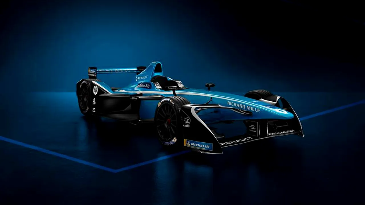 Renault și-a prezentat monopostul cu care va ataca un nou titlu în Formula E