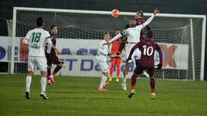 Concordia - CFR Cluj 2-1. Chiajna a scăpat matematic de retrogradarea directă și mai are nevoie de un singur punct pentru a evita și barajul! Pena: "Am dat dovadă de caracter"