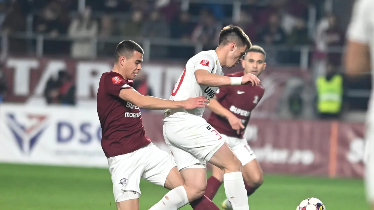 Rapid - Hermannstadt 0-1, în etapa 29 din Superliga. Măldărășanu și Perjă dau lovitura în fața echipei lor de suflet! Giuleștenii pierd contactul cu FCSB, după penalty-ul ratat de Dugandzic în prelungiri | VIDEO