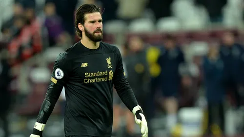 Alisson Becker are mai multe botezuri făcute decât goluri primite. Ocupația inedită pe care o are portarul de la Liverpool