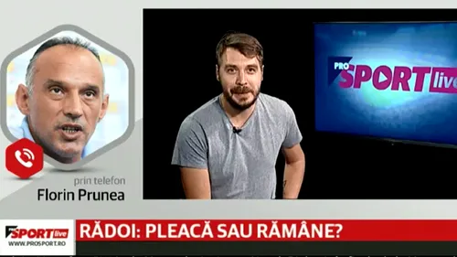 ProSport LIVE | Florin Prunea, dezamăgit de rezultatul cu Dinamo: 