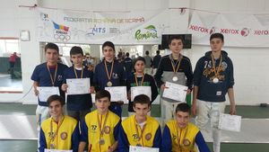 Steaua a pus mâna pe aur la Naționalele de sabie speranțe masculin

