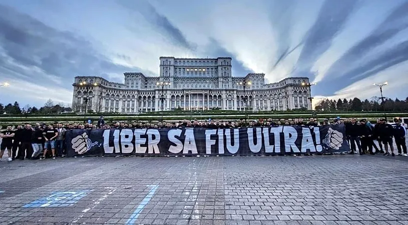 Ultrașii din majoritatea peluzelor importante din România, front comun pentru un protest împotriva autorităților statului! „Liber să fiu Ultra!”. EXCLUSIV