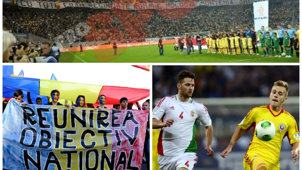 Sprijin din Moldova la meciul România - Ungaria. Circa 1.000 de participanți la 