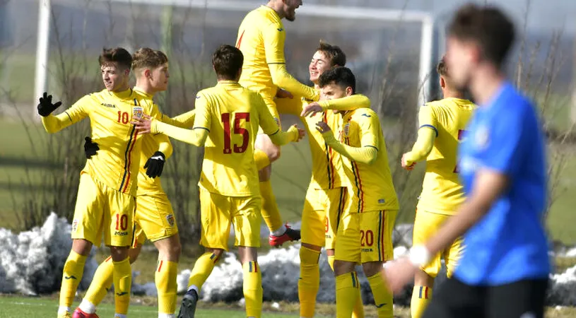 România U17, victorie cu Ungaria într-un meci amical! Selecționata U18 a făcut show cu FCSB U18 și Viitorul 2