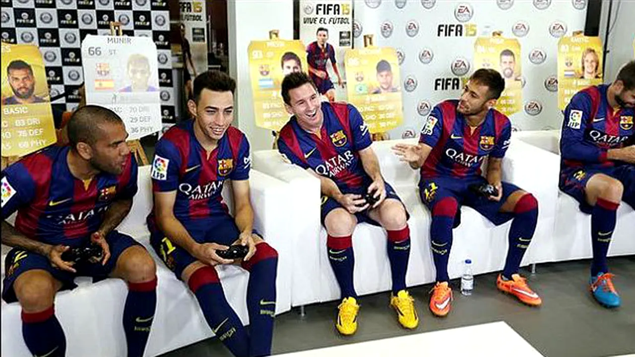 Messi și Neymar, meci pe muchie de cuțit în FIFA 2015