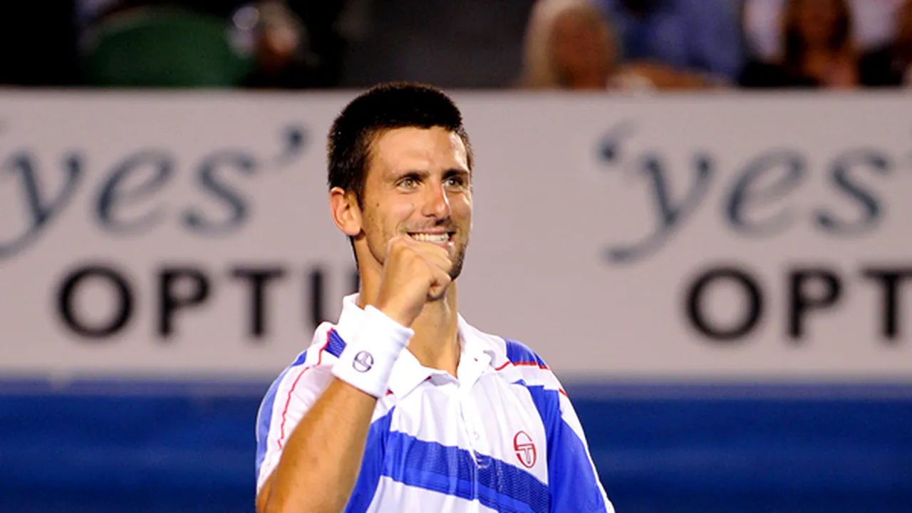 Djokovic trece lejer de Berdych și va juca în semifinale împotriva lui Federer